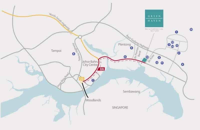Green Haven Johor Malaysia  10 mins to JB City Centre and CIQ