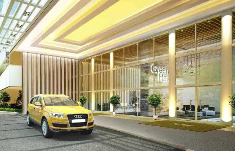 Green Haven Tower Foyer
